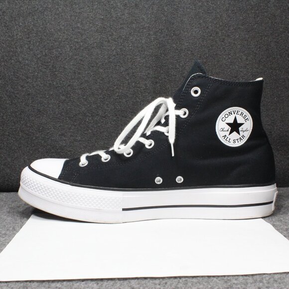 Converse Chuck Taylor All Star Lift High Platforms Black 560845F Mens 11.5 - Picture 8 of 12